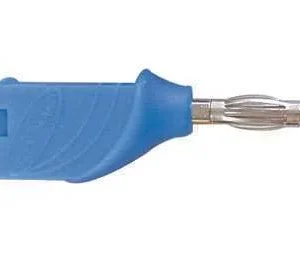 Banana Plug 4mm Stackable - Blue