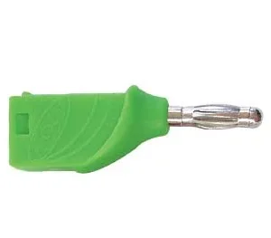 Banana Plug 4mm Stackable - Green