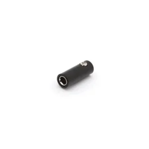 Female Banana Plug Screw Connector - Black