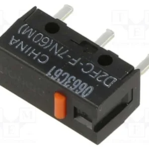 Microinterruptor Snap Action, Sem Alavanca, Spst-.