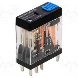 Relé: Eletromagnético, Dpdt, Ubobina : 24vdc, Ico.