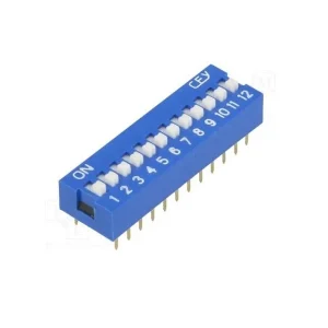 Dipswitch 12 Posicoes Horizontal
