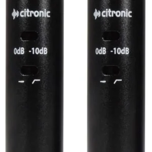 Microfones Condensadores Ecm20 Estéreo - Par