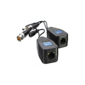 ED0218 Conjunto 2 balun - transreceptores de 1 canal video + alimentação
