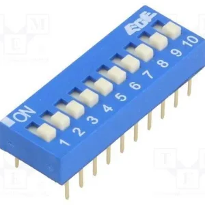 Interruptor: Dip-Switch, Quantidade de Secções: 1.