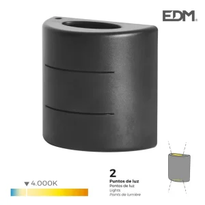 Candeeiro de Parede LED 6w 60lm 4000k - Edm