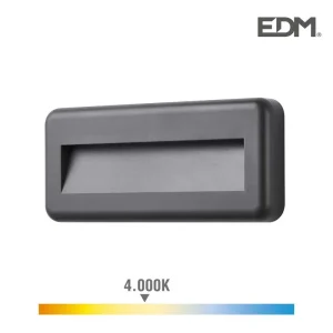 Aplique LED 6w 70 Lumens 4.000k Luz Dia Ip65 Retân