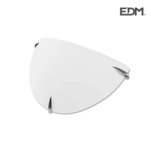 Aplique Vidro Edm 1x60w E27 30x15x8 Cm