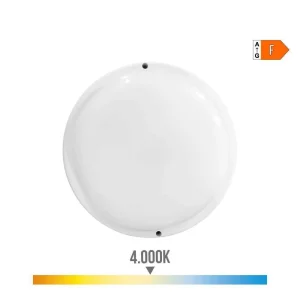 Aplique Redondo LED 18w 1820lm 4000k Ø20,8x4,8cm .