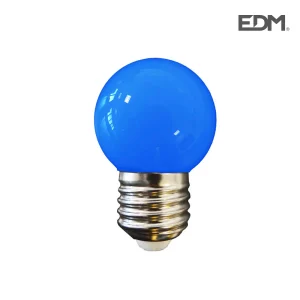 Lampada LED G45 E27 1,5w 80 Lm Azul Edm