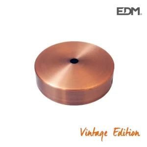 Roseta de Metal em Bronze  9,85cm