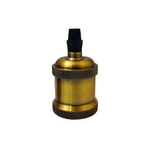 Casquilho Edição Vintage Dourado E27 (Max.60w)