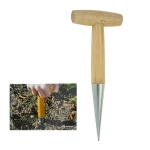 Plantador com Cabo de Madeira e Ponta de Aço 11x28