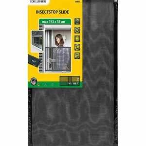 Rede Mosquiteira Fixa Extensível Alumínio Antraci.