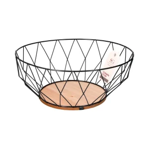 Fruteiro Metalico Baltik Cinzento 28cm