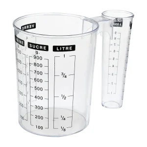 Jarro de Medição com Dois Depósitos Diferentes 