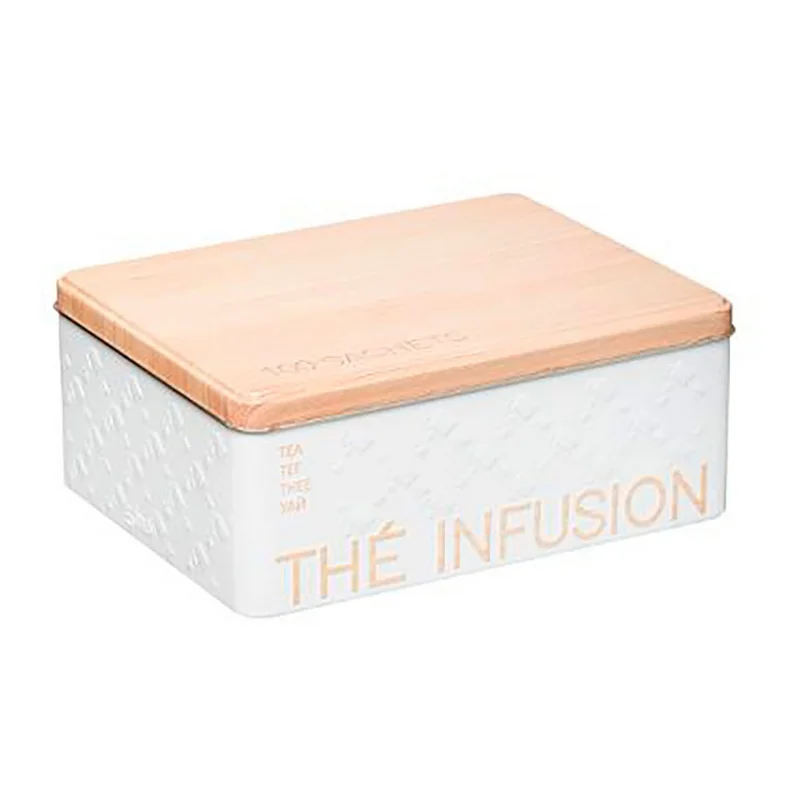 Caixa Metalica para Infusões para 100un Mod.Scandi