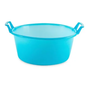 Alguidar Polietileno 9l./35cm Azul 6411 38x36x18,.