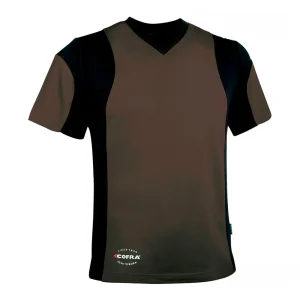 T-Shirt Cofra Java Castanho / Preto - Tamanho Xxl
