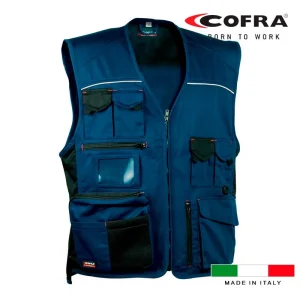 Colete Expert Azul Marinho Preto Cofra Tamanho 52
