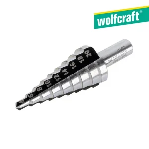 Broca Conica Escalada Hss, 4-20mm Wolfcraft