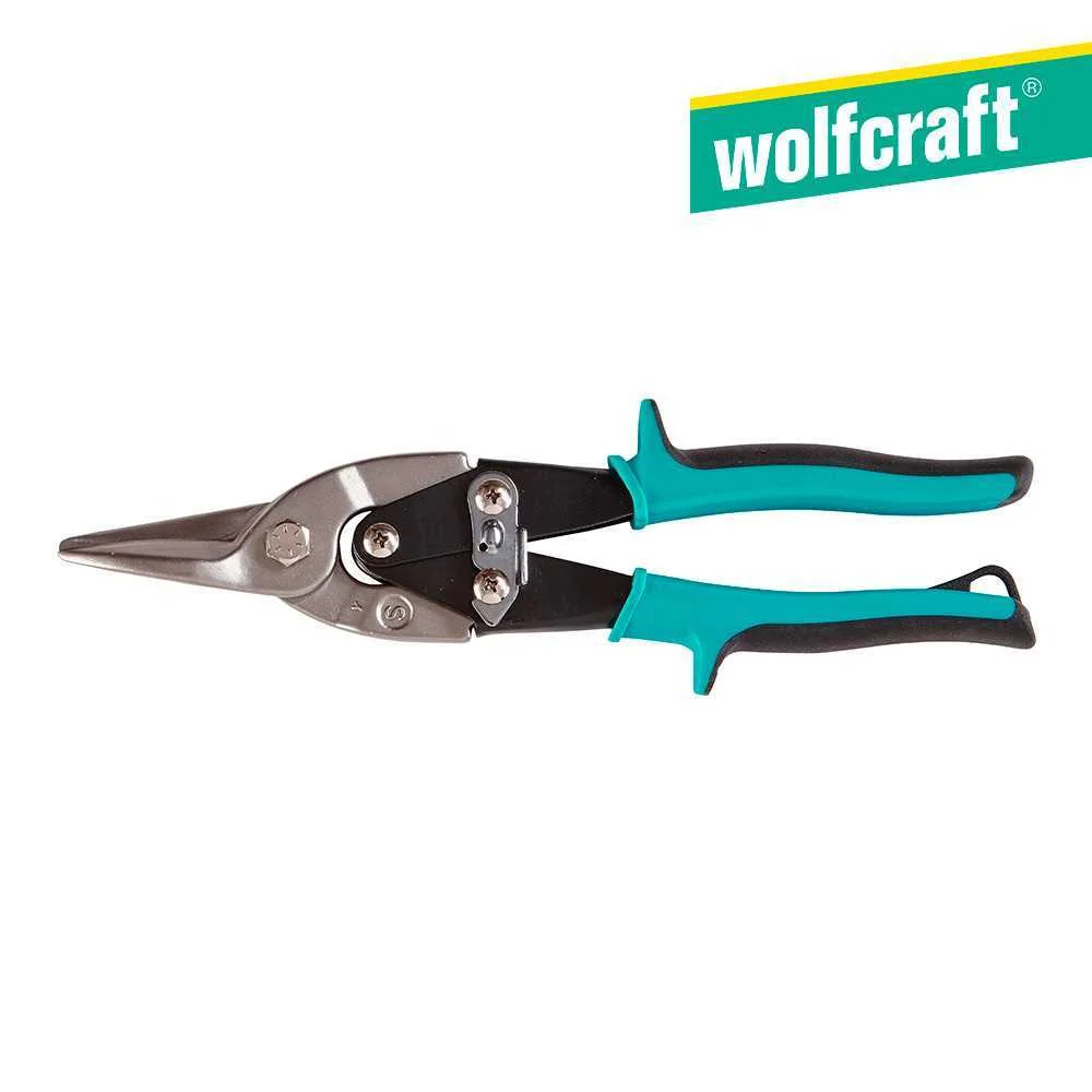 Tesoura para Chapa para Cortes Retos Wolfcraft