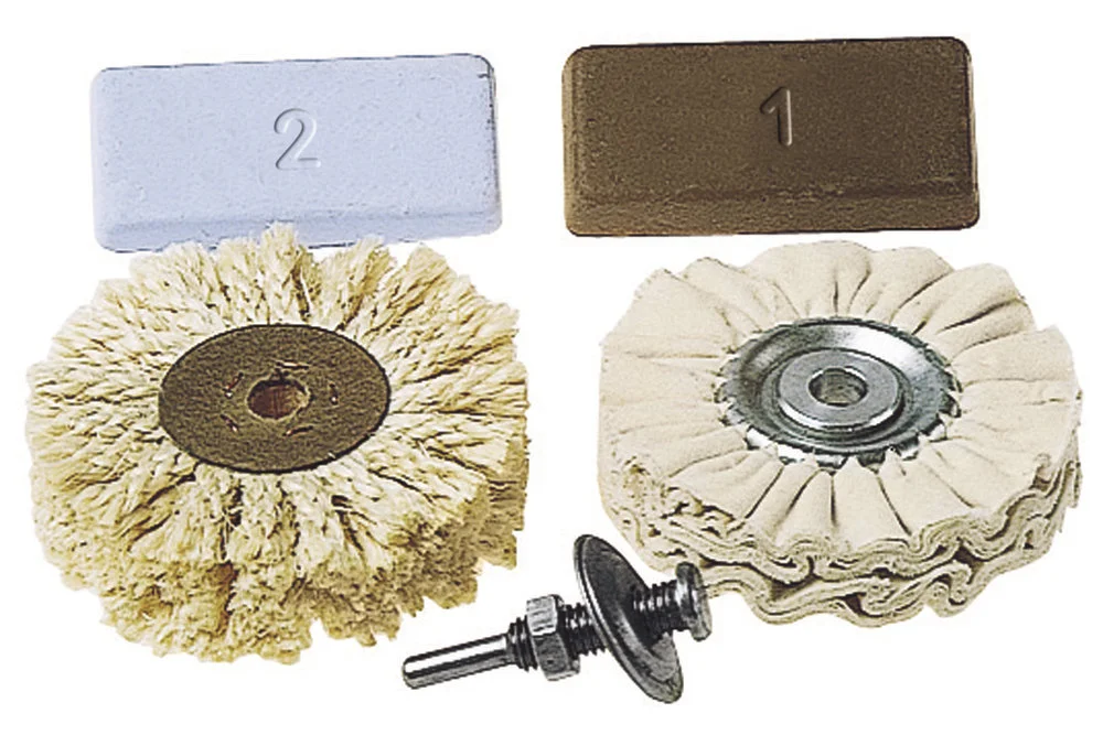 Jogo Profissional para Polir Metais, Plastico, Ma.