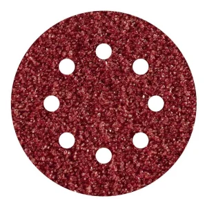 Pack 5 Lixas Adesivas. Corindon Grao 60 Perfurada.