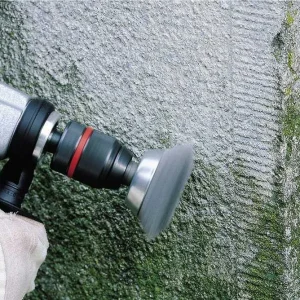 Escova Tipo Taça em Fio de Aço Haste Hexagonal. .