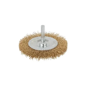 Escova de Disco de Fio de Latão Haste Hexagonal .