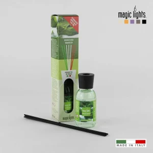 Difusor Aroma Mikado Musk Blanco 125ml. Magic Ligh