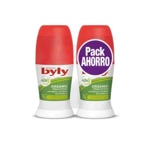 Desodorizante Byly Orgânico Roll-On 50+50