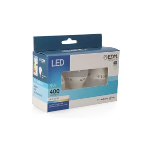 Pack 3 Lâmpadas G45 LED E14 5w 400 Lm 6400k