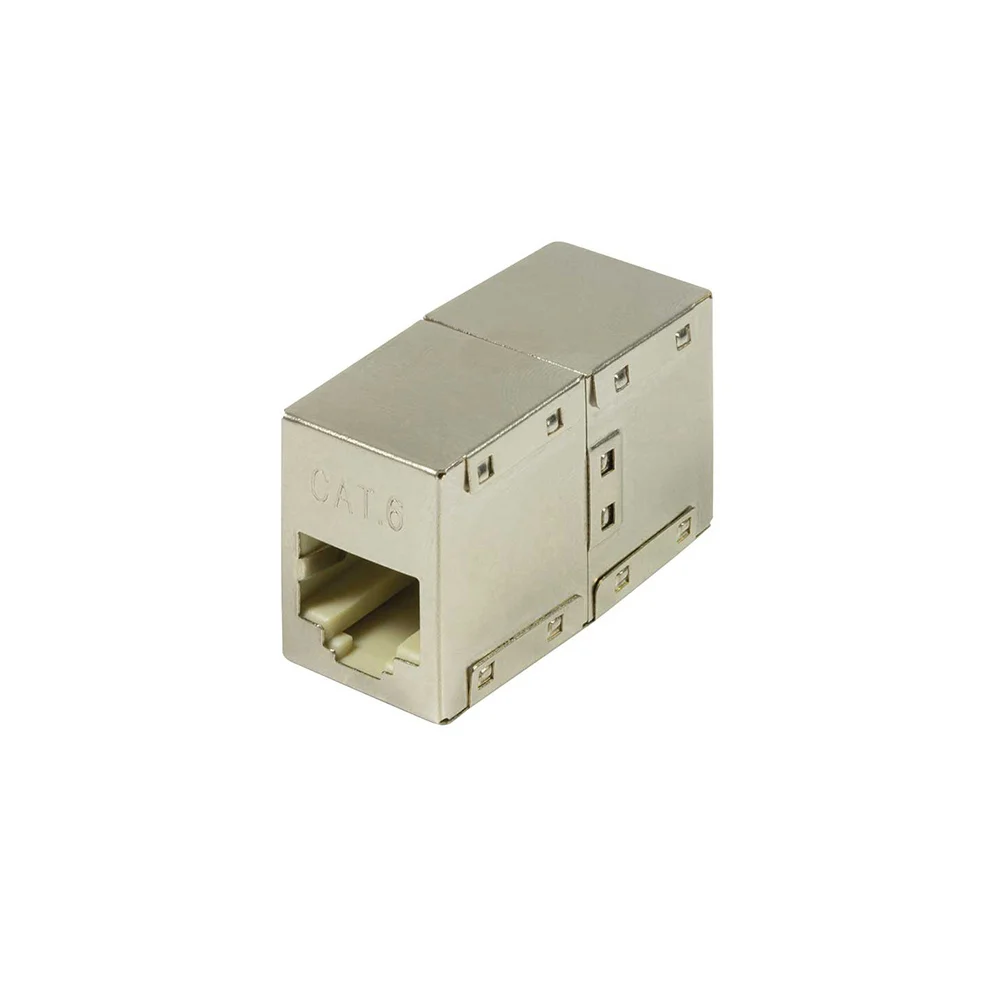 Adaptador Cat. 6 Rj45 para Unir Dois Cabos Rj45
