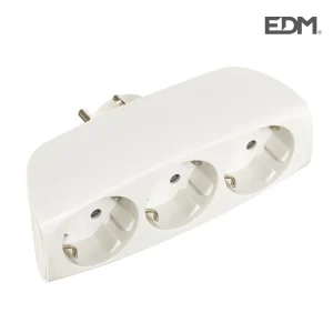 Ficha Schuko Tripla Femea