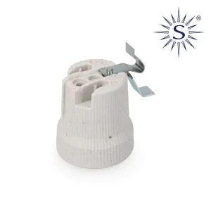 Casquilho Porcelana E-27 para Plafons