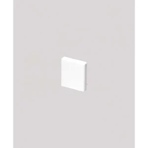 Topo P/Calha 80x40 Branco