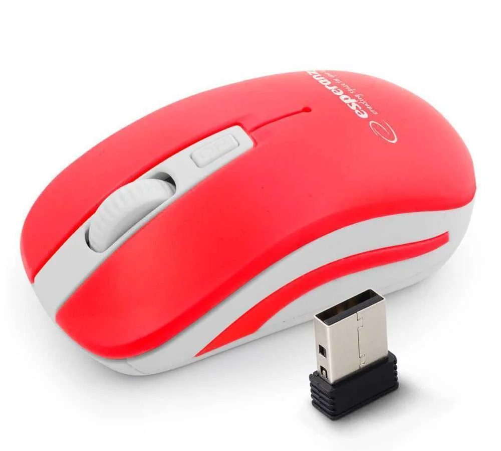 Esperanza Sem Fio 2,4 Ghz Rato Óptico 4d Usb Ur.
