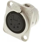 Ficha Xlr Femea Painel 5 Pinos