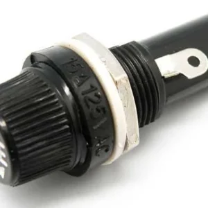 Suporte de Fusível com Rosca, 6,4 X 30mm