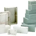 Caixa de Montagem Cinza Escuro em Abs 115x65x40mm