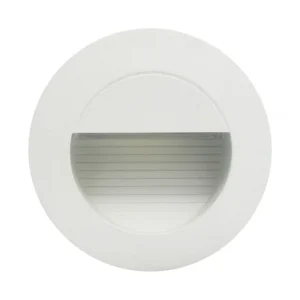 Led Aplique Encastrar Redondo 3w 3000k Branco