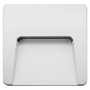 Aplique LED Encastrar Quadrado 3w 6000k Br