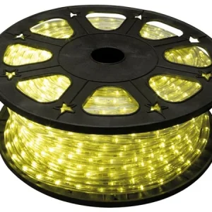 Mangueira Luminosa LED Amarelo (45 Mts) - Hq Power