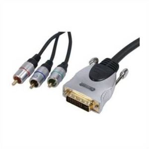 Cabo Dvi-I para RGB Dourado