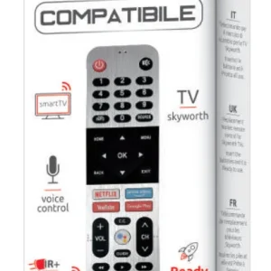 Comando Compativel Tvs Skyworth - Rm-L16