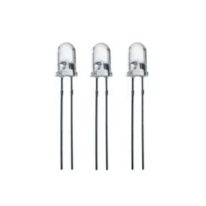 Led 3mm Alto Brilho Azul Transparente