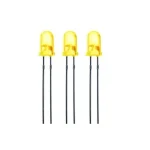 Led 3mm Amarelo Pisca