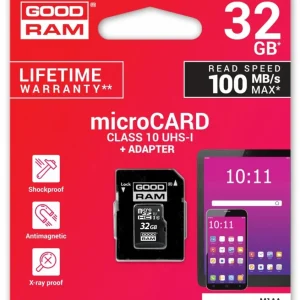 M1AA-0320R12 Cartão memória Micro SDHC 32GB - Good Ram -