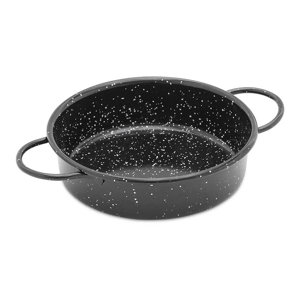 Travessa com Pegas Esmaltada Ø16cm Vaello